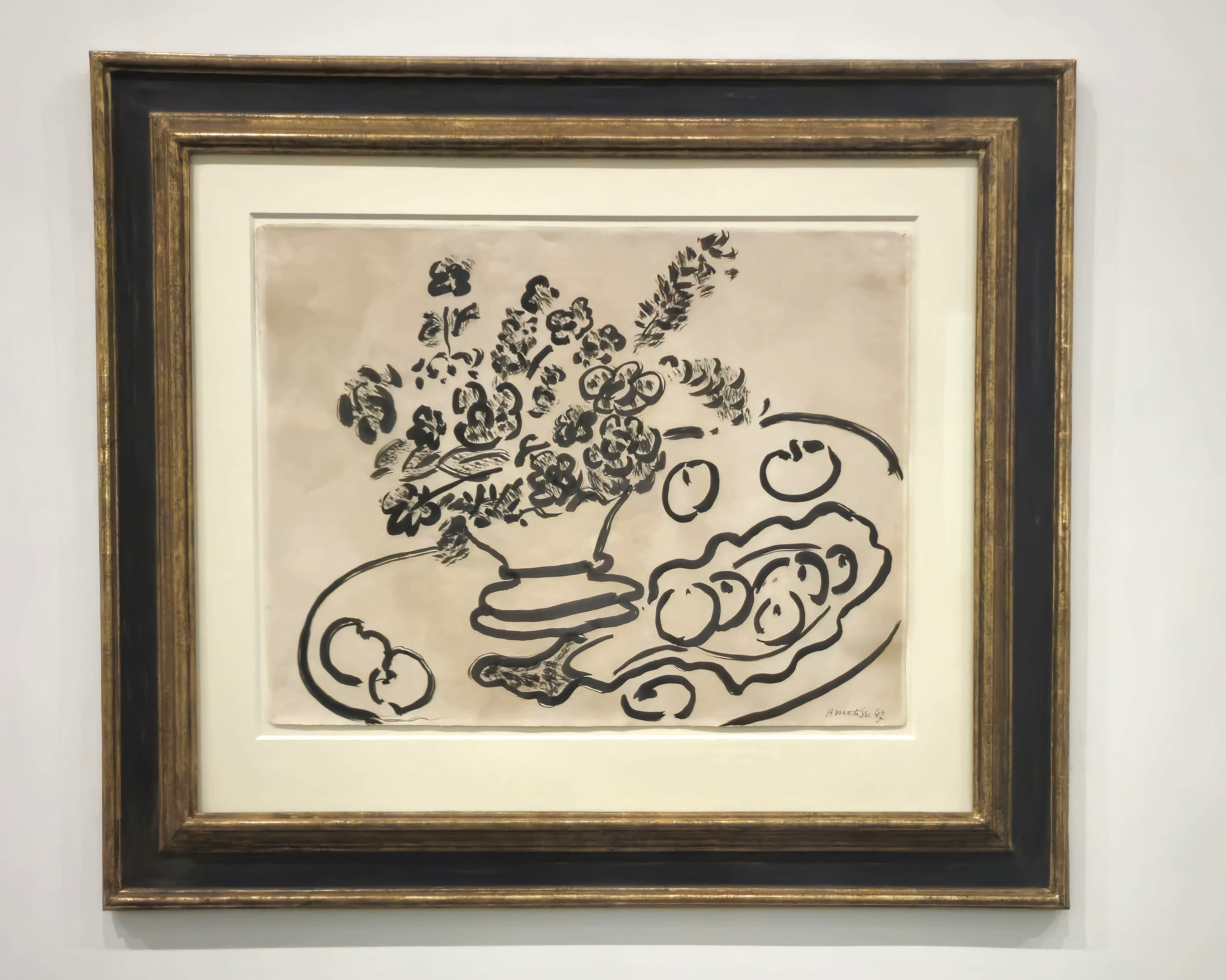 馬諦斯：乳白色花瓶