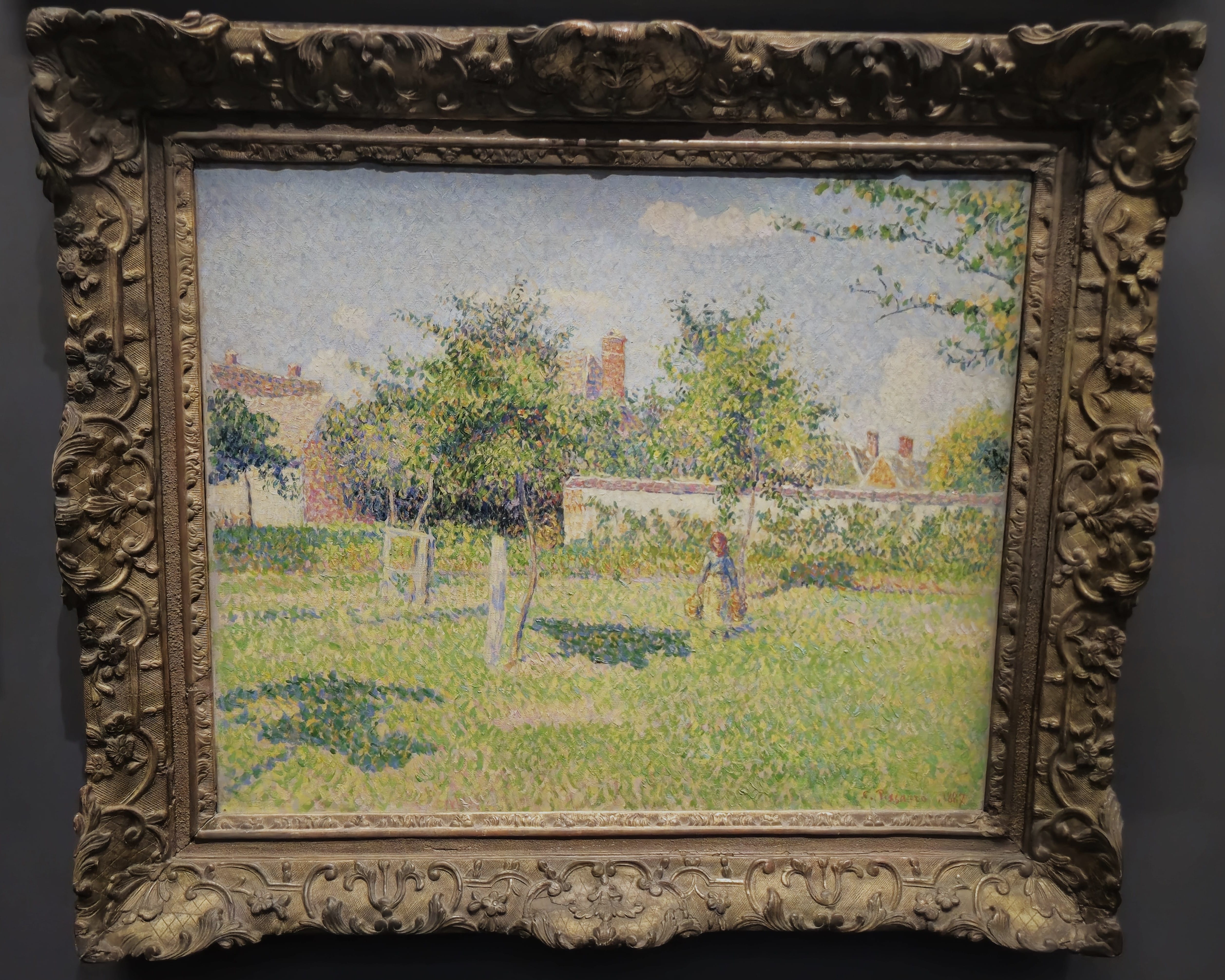 Pissarro: Afternoon Sunlight on the Meadow at Éragny