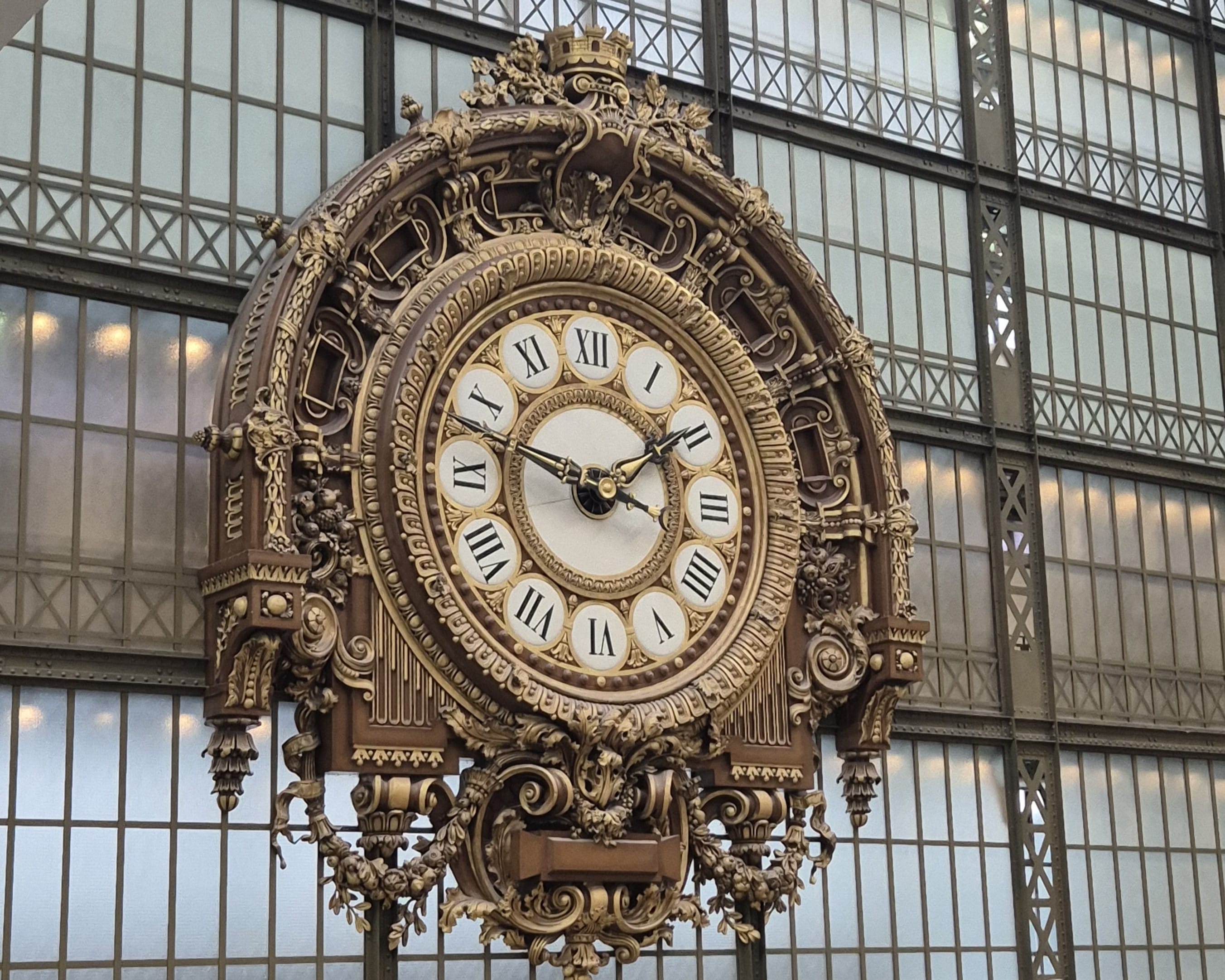 奧賽的鈡内部，時間過好快